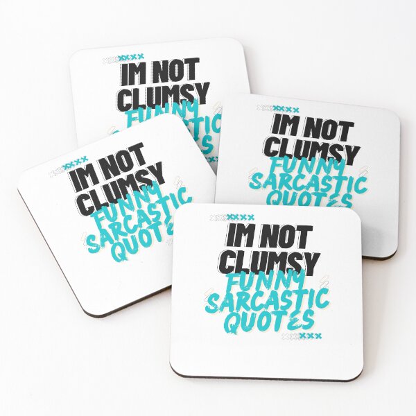 Item preview, Im Not Clumsy Funny Sarcastic Quotes designed and sold by byrne-ma.