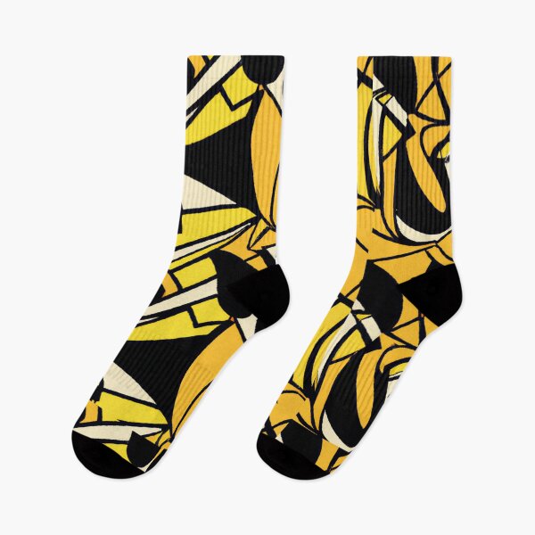Item preview, Yellow Abstract Shapes Pattern designed and sold by Zestpond.