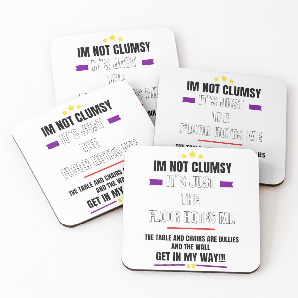 Item preview, Im Not Clumsy Funny Sarcastic Quotes designed and sold by byrne-ma.