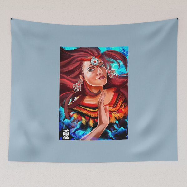 Item preview, Lineage Witches Family Curse Beautiful Woman Classic Fans designed and sold by DanielleJeffer.