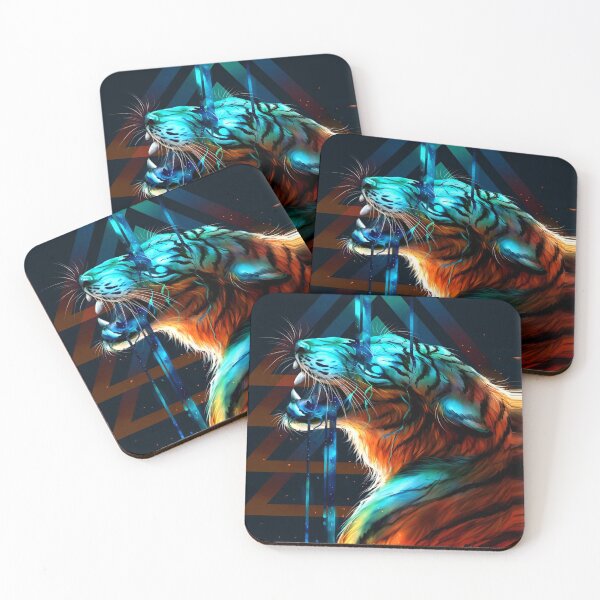 Item preview, Lion Art Colorful Honor designed and sold by HansHermannHero.
