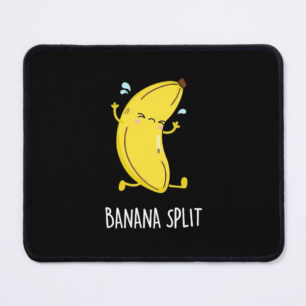 Item preview, Banana Split Funny Dancing Banana Puns (Dark BG) designed and sold by punnybone.