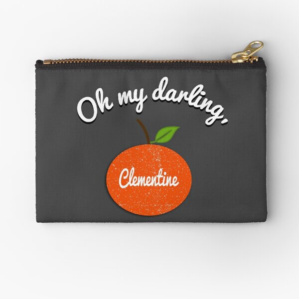 Clementine Zipper Pouches Redbubble