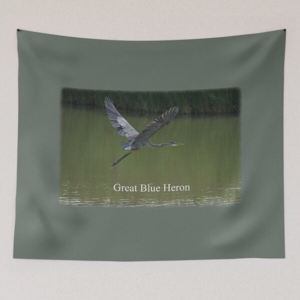 Item preview, Great Blue Heron Taking Flight designed and sold by PaulKPhoto.