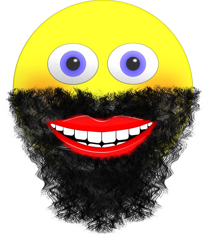 Bearded Emoji Emoji Happy Face Emoticons Emojis Emoji | Images and ...