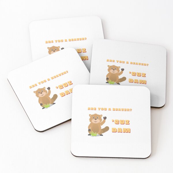 Item preview, Humorous Are You A Beaver Cuz Dam | Light Background designed and sold by embaarc.