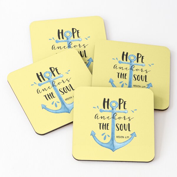 Item preview, Hope Anchors The Soul - Hebrews 6:19 designed and sold by JacquelineLim.