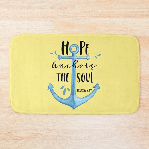 Item preview, Hope Anchors The Soul - Hebrews 6:19 designed and sold by JacquelineLim.