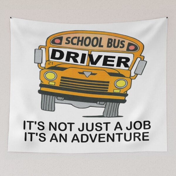 Item preview, SCHOOL BUS DRIVER - AN ADVENTURE designed and sold by CalliopeSt.