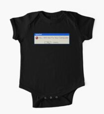 I Will Not Fix Your Computer One Piece - Short Sleeve