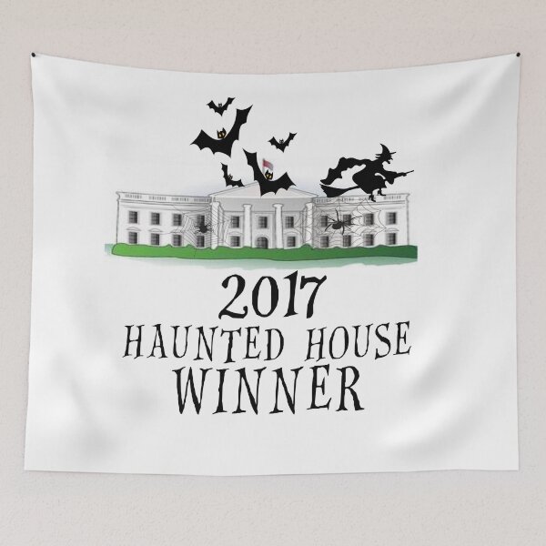 Item preview, WHITE HOUSE: 2017 HAUNTED HOUSE WINNER (HALLOWEEN) designed and sold by CalliopeSt.