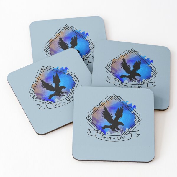 Item preview, Lineage Witches Family Curse Eagle Raven Emblem Smart Clever Wise Sticker Phone Case Cool designed and sold by DanielleJeffer.