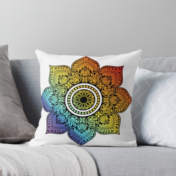 Item preview, Rainbow Mandala designed and sold by artesiaKT.