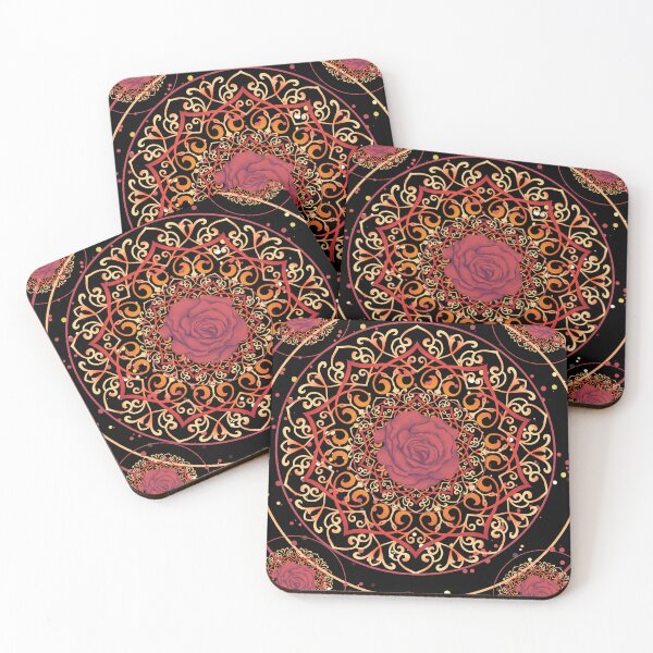Item preview, Rose and Gold Mandala designed and sold by SimplyMe-Plus.