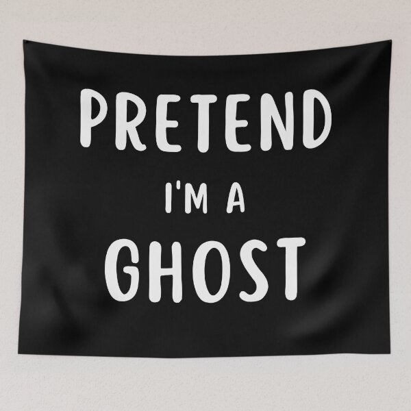 Item preview, Pretend I'm A Ghost designed and sold by MouDantArts.