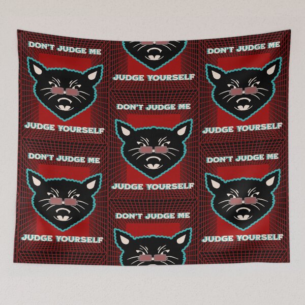 Item preview, DON'T JUDGE ME JUDGE YOURSELF DESIGN BY SAGFABULOUS designed and sold by SagFabulous.