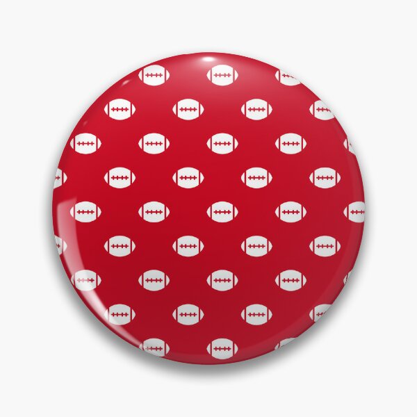 Item preview, Red and White Footballs designed and sold by 3hornCreations.