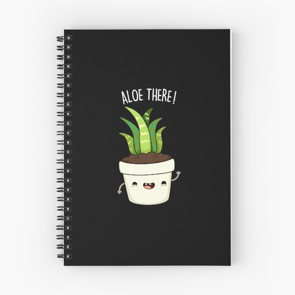 Item preview, Aloe There Funny Aloe Vera Puns (Dark BG) designed and sold by punnybone.