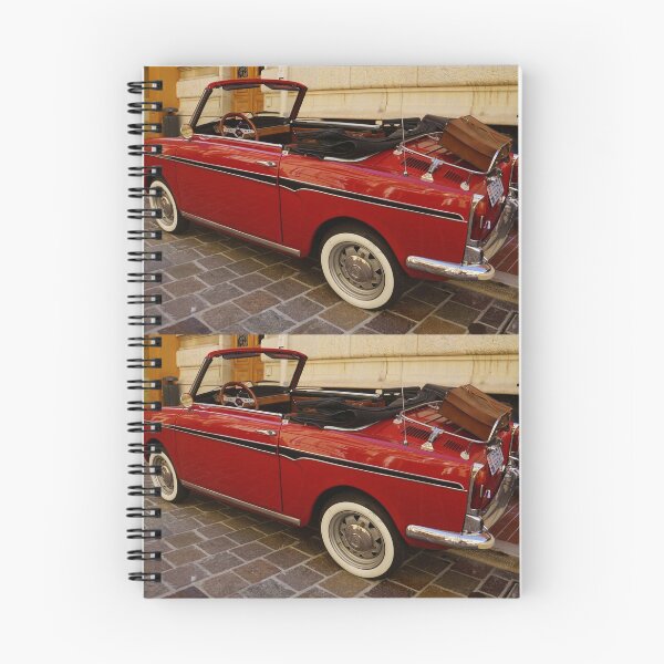 Artikelvorschau, Nettes rotes kleines Cabrio altes Auto entworfen und verkauft von ArtJohannes.