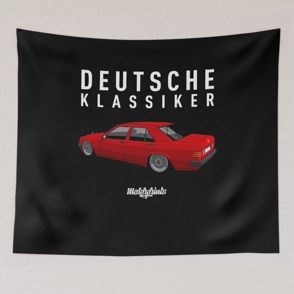 Item preview, Deutsche Klassiker W201 (Red) Classic Premium Tee  designed and sold by jettercri.