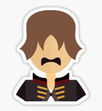 Blackstache Sticker