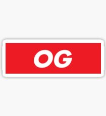 OG Supreme Sticker