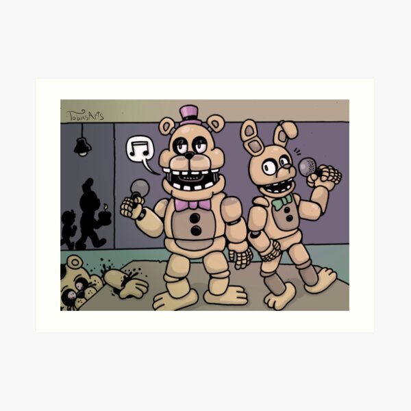 Springbonnie and Fredbear 🇨🇿🦊\Kaktus/🦊🇨🇿 - Illustrations ART