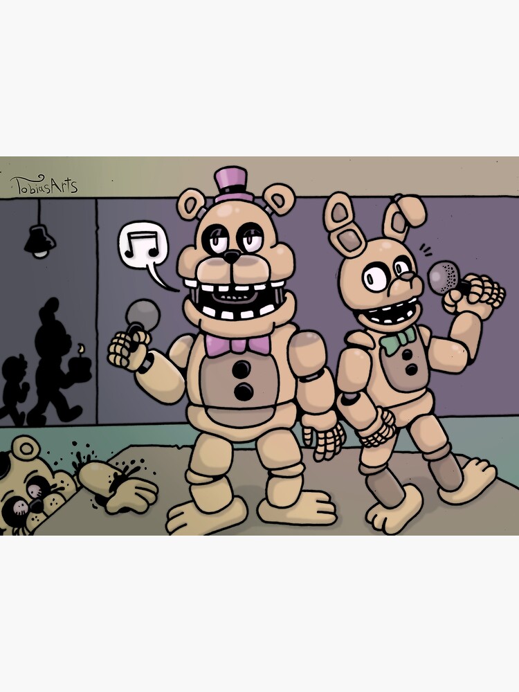 Fredbear e Springbonnie são tão fofos !!