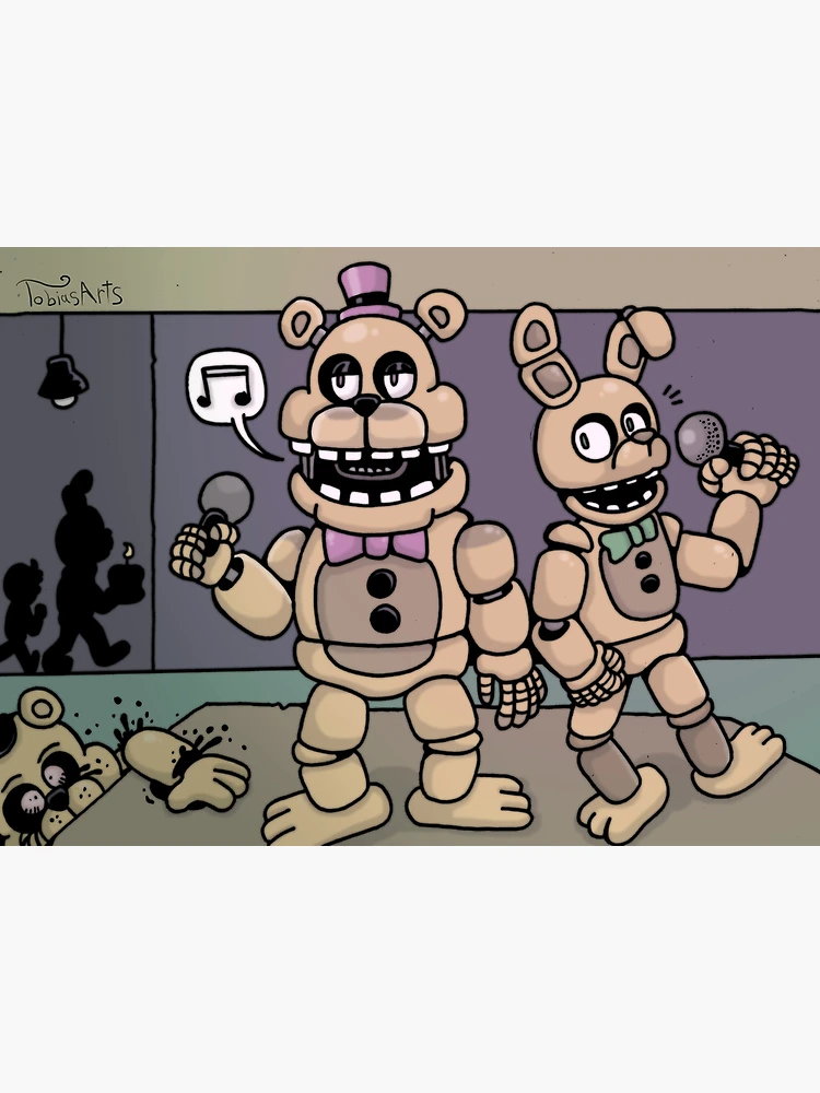 Fredbear and Springbonnie Greeting Card for Sale by PigForday