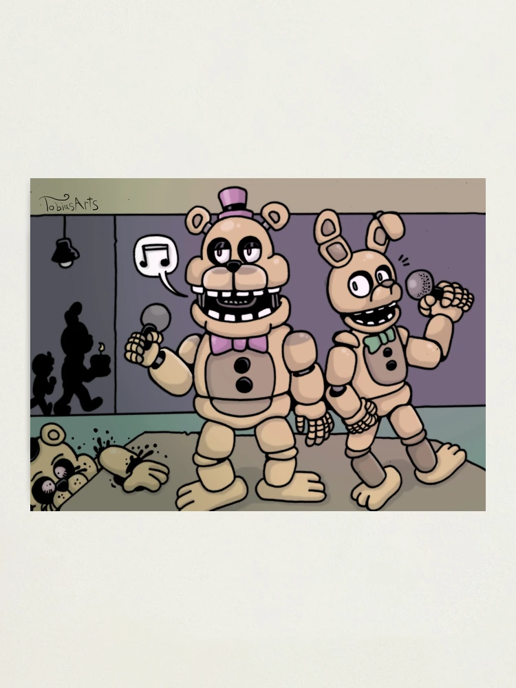 Fredbear e Springbonnie são tão fofos !!