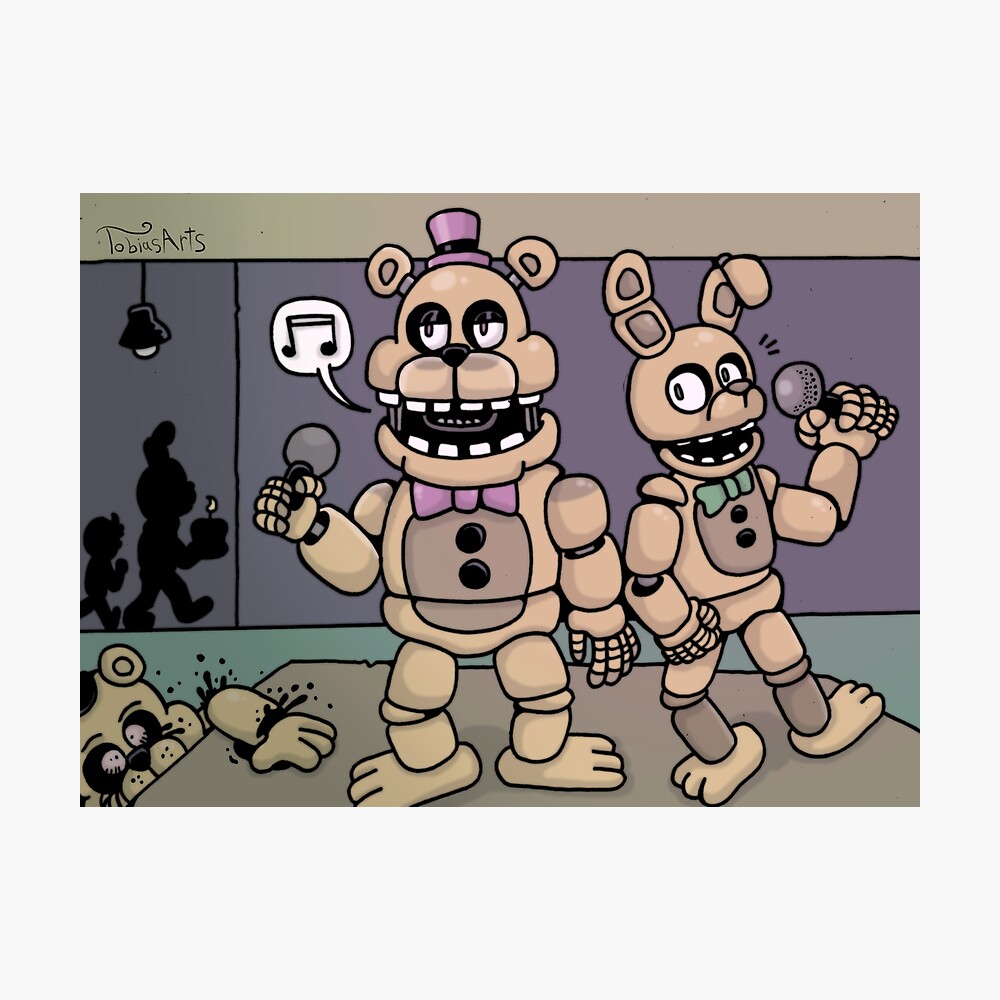 Fredbear and Springbonnie Greeting Card for Sale by PigForday