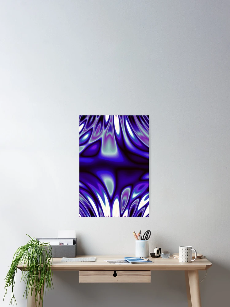 Thumbnail 2 of 3, Poster, Lost In Blue designed and sold by TiltedCode.