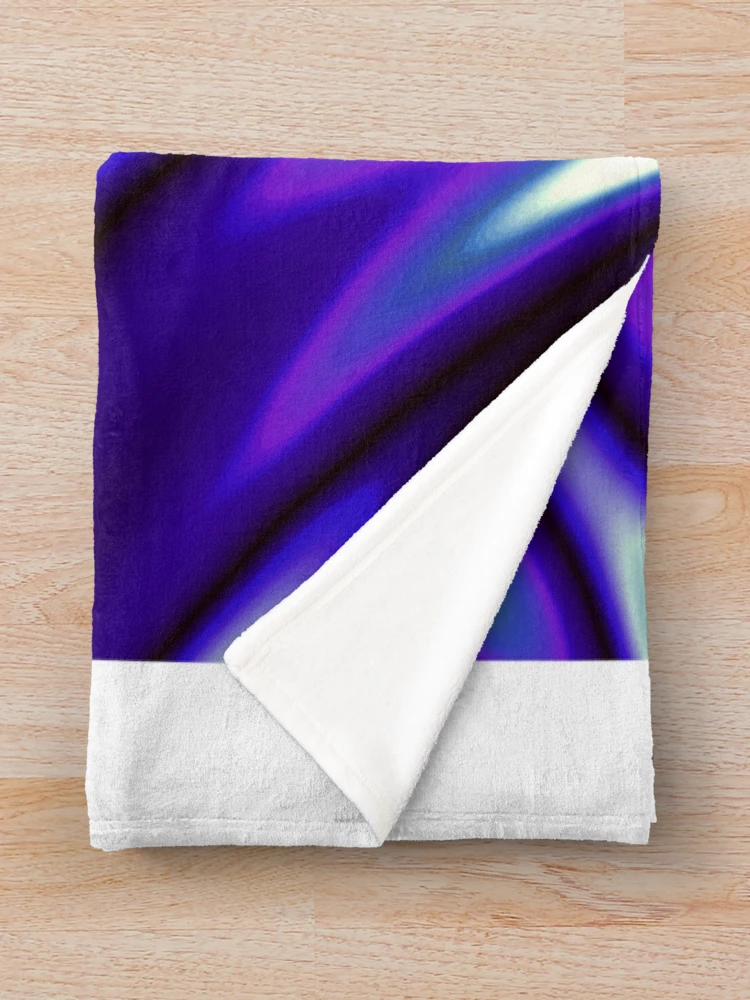 Thumbnail 3 of 6, Throw Blanket, Lost In Blue designed and sold by TiltedCode.