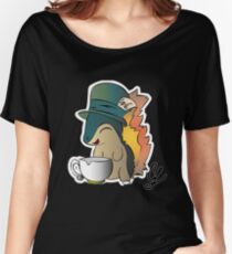 Tea Time Cyndaquil Women's Relaxed Fit T-Shirt