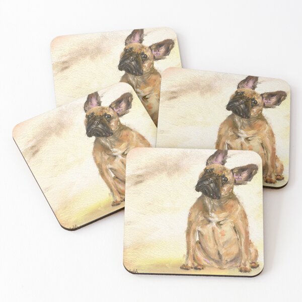 Item preview, French Bulldog Tilting Its Head - Painting  designed and sold by ibadishi.