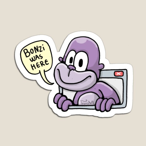 Bonzi Buddy Vaporwave (BonziBuddy) - Bonzibuddy - Magnet