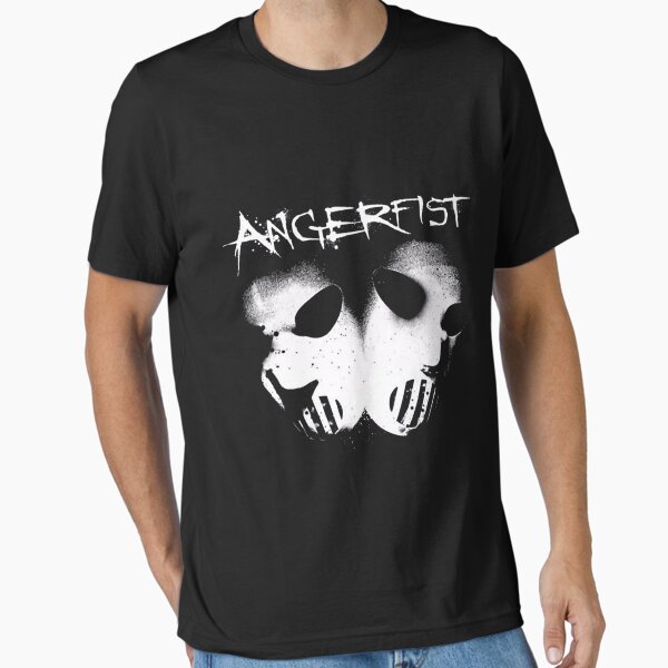 Vista previa del artículo con la obra «Camiseta clásica puño enojado», diseñado y vendido por Fawrnc324.