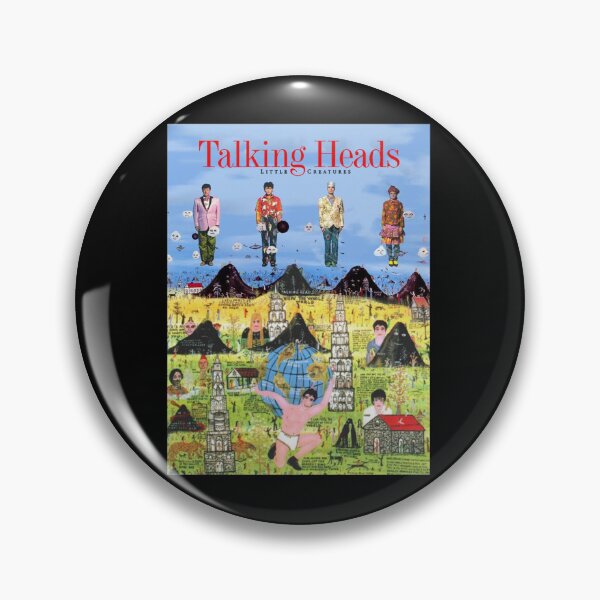 Item preview, Heads Little Creatures 1985 Graphic Gift Fan designed and sold by JanCollins.