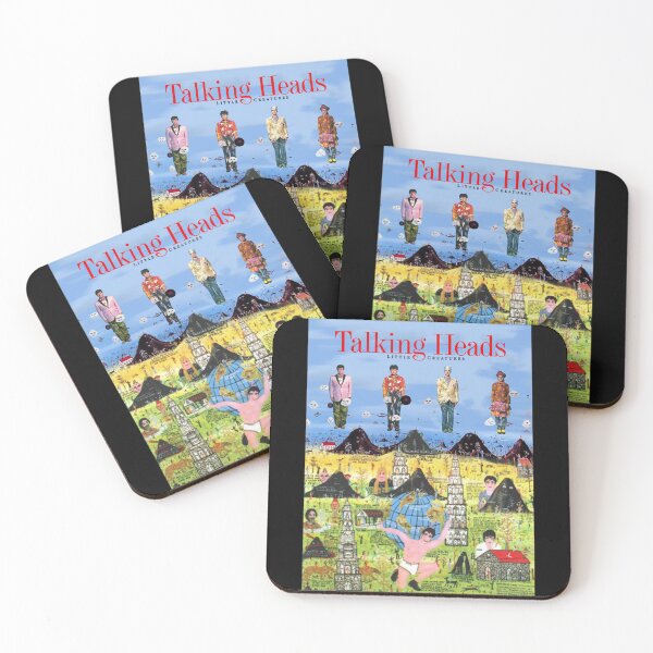 Item preview, Heads Little Creatures 1985 Graphic Gift Fan designed and sold by JanCollins.