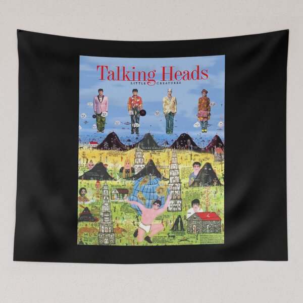 Item preview, Heads Little Creatures 1985 Graphic Gift Fan designed and sold by JanCollins.