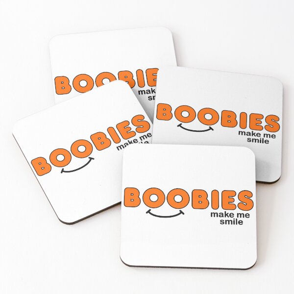 Item preview, Boobies Make Me Happy designed and sold by ArashiiGames.