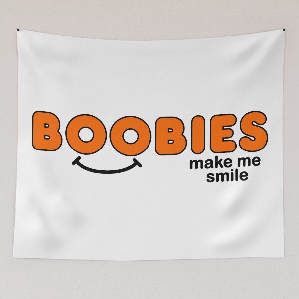 Item preview, Boobies Make Me Happy designed and sold by ArashiiGames.