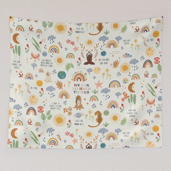 Item preview, Boho inspirational we can do hard things  designed and sold by bmillertime.