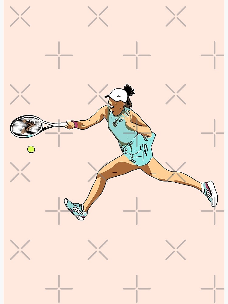 "Iga Swiatek" Poster for Sale by maxximus86 | Redbubble