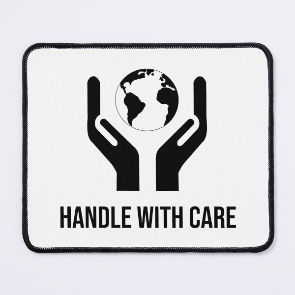 Item preview, Cool Earth Graphic - Handle With Care designed and sold by akina77.