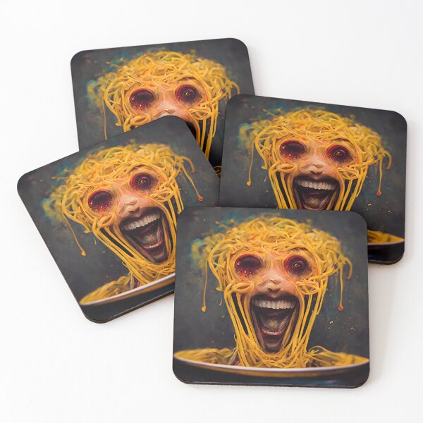 Item preview, Spaghetti Face Halloween - best selling  designed and sold by Aditya Bhole.