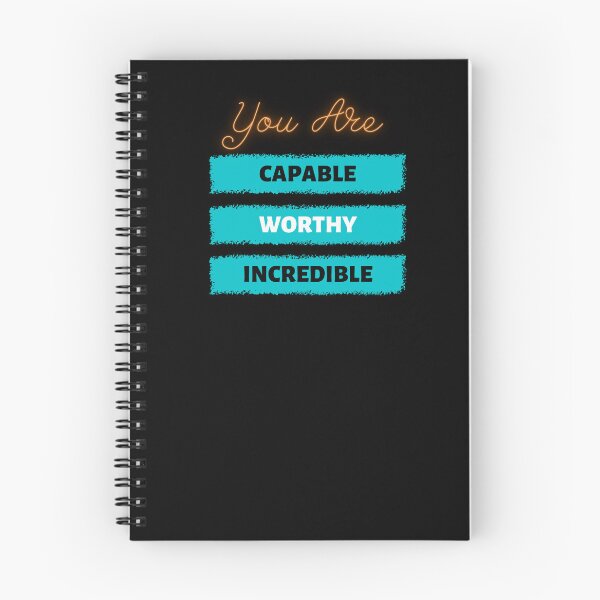 Item preview, You Are Capable Worthy Incredible designed and sold by Little-Bit-Xtra.