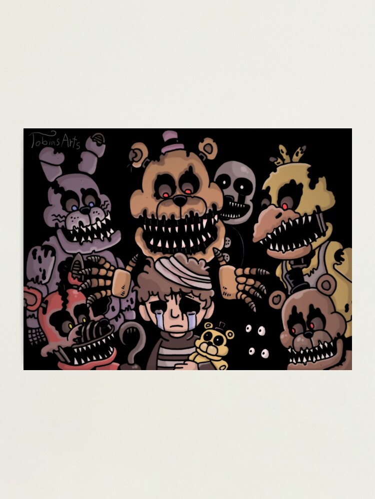 FNAF 4 Photographic Print for Sale by Be Your Self