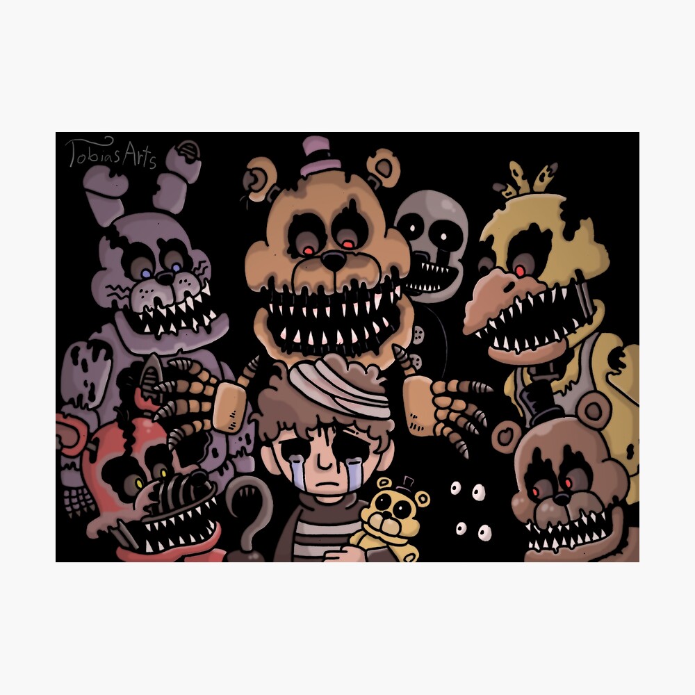 FNAF 4 Poster for Sale by Be Your Self