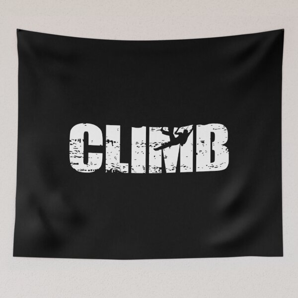 Item preview, Distressed look climbing gift for climbers designed and sold by sorrowfultherma.